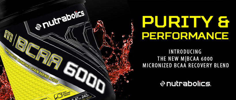 New Nutrabolics M|BCAA 6000 Launched